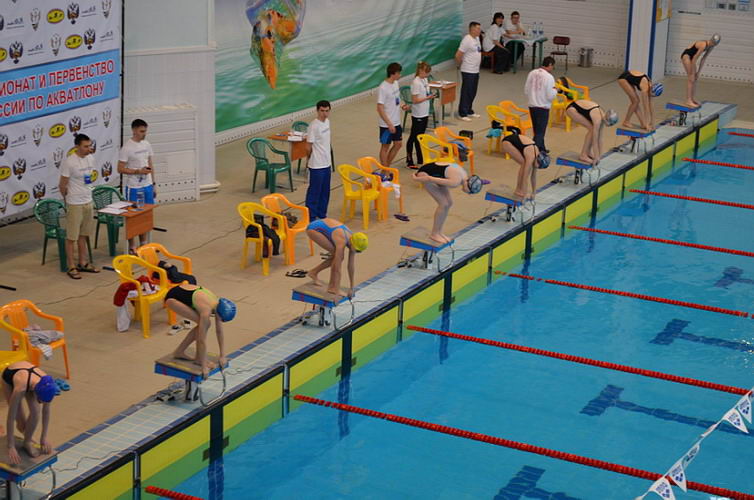 Юные шемуршинские спортсмены - участники чемпионата и первенства России по акватлону